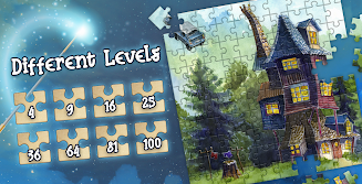 Magic jigsaw puzzles offline ภาพหน้าจอ 3
