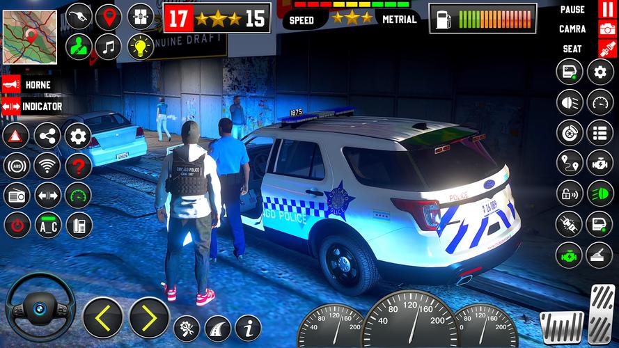 Police Car Game Police Parking স্ক্রিনশট 1