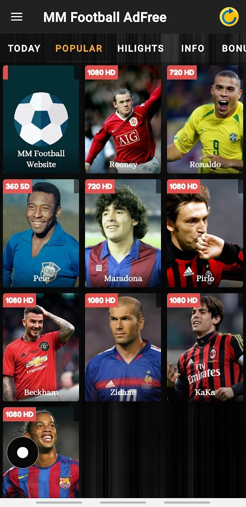 MM Football Blue ภาพหน้าจอ 4