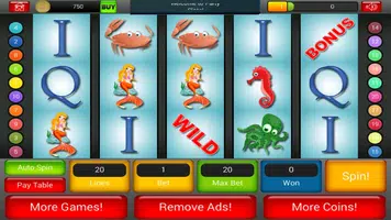 Slots Riches Mermaid Princess Capture d'écran 3