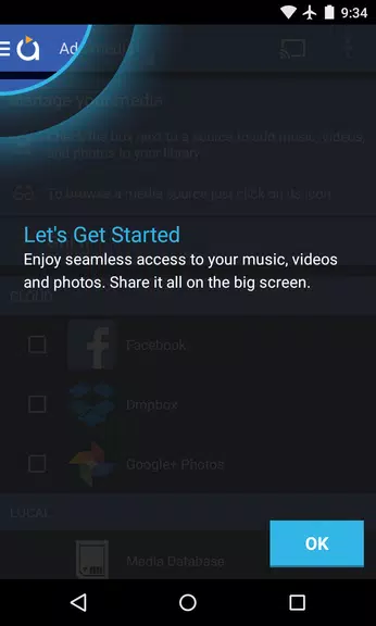 Avia Media Player (Chromecast) Capture d'écran 1