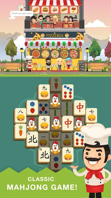 Mahjong Cooking Tower - Match & Build Your Tower স্ক্রিনশট 1