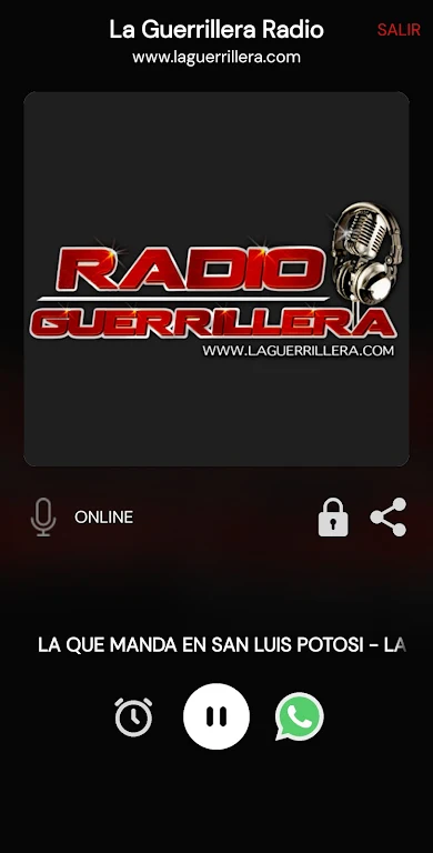 La Guerrillera Radio Screenshot 2