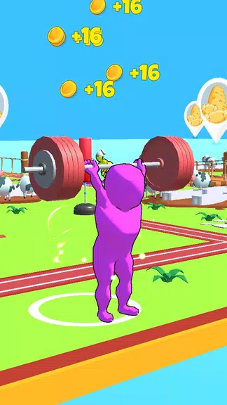 Muscle Land - Lifting Weight スクリーンショット 2
