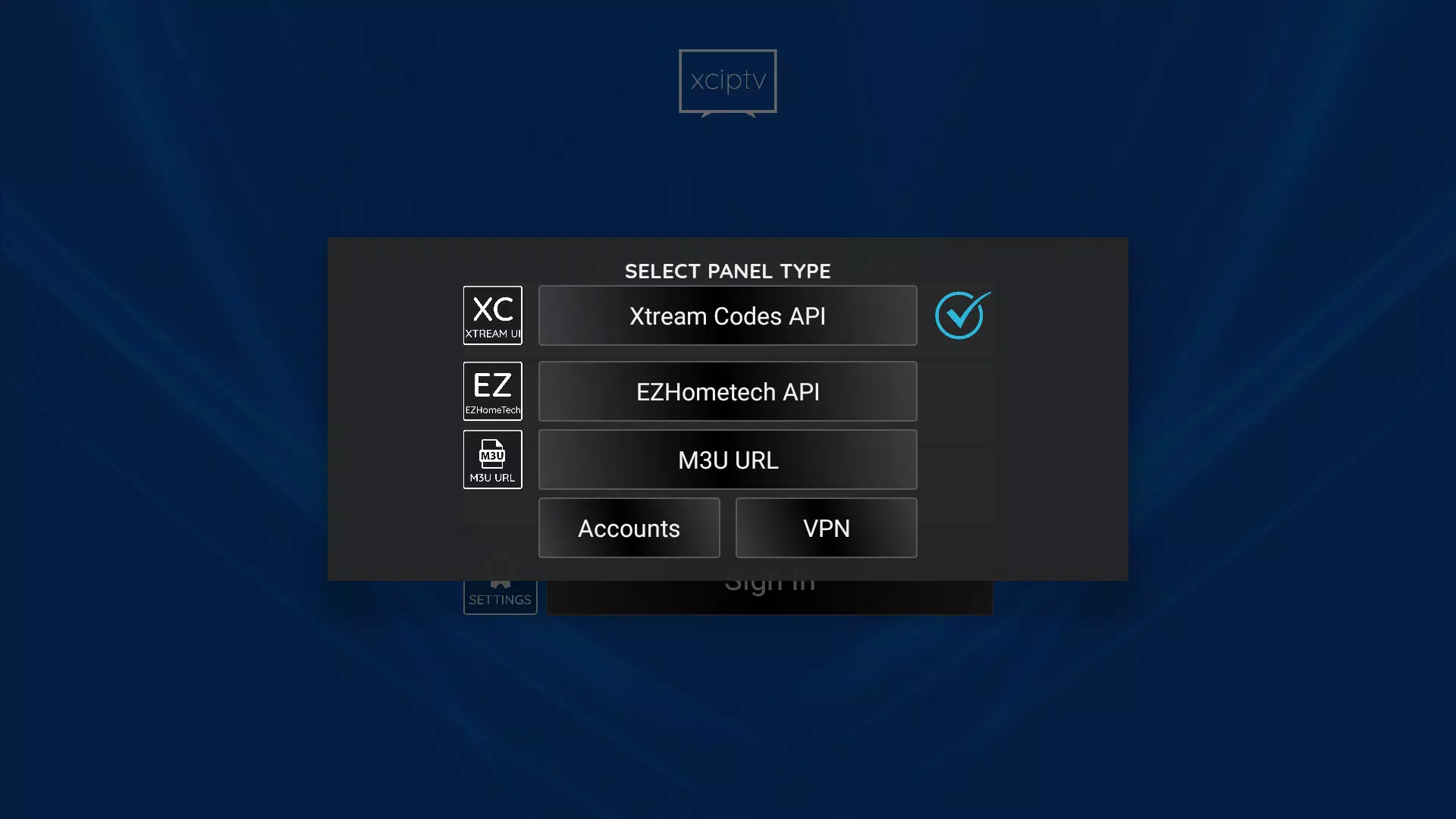 XCIPTV PLAYER ภาพหน้าจอ 4