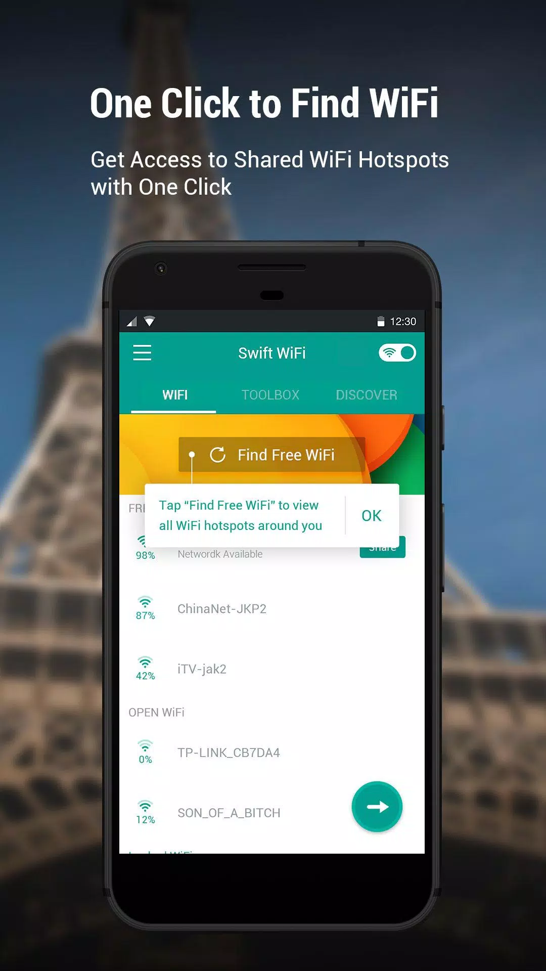 Swift WiFi - Free WiFi Hotspot Screenshot 2