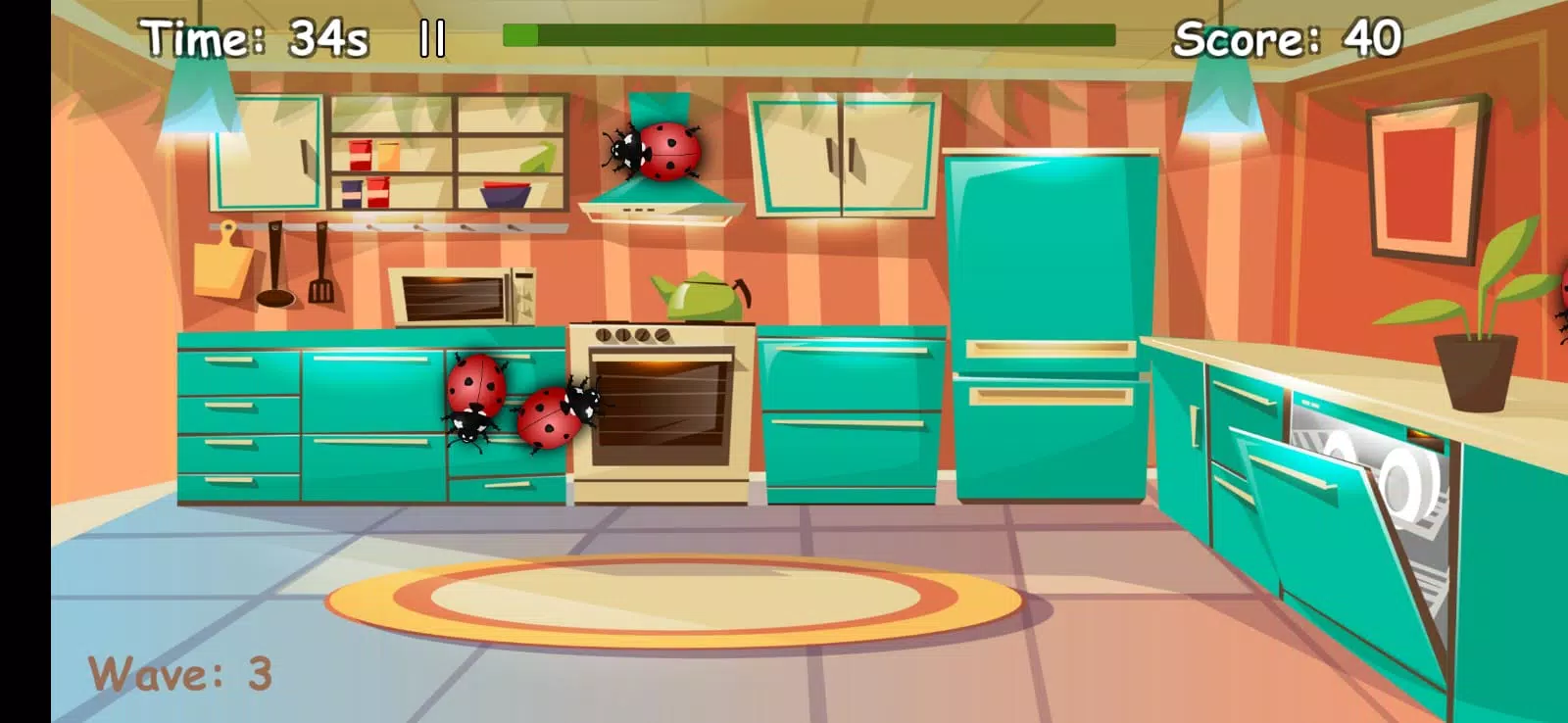 bug smash game ဖန်သားပြင်ဓာတ်ပုံ 3