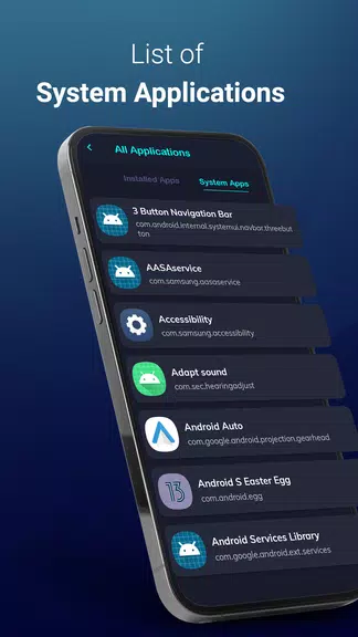 App Info Checker Schermafbeelding 1
