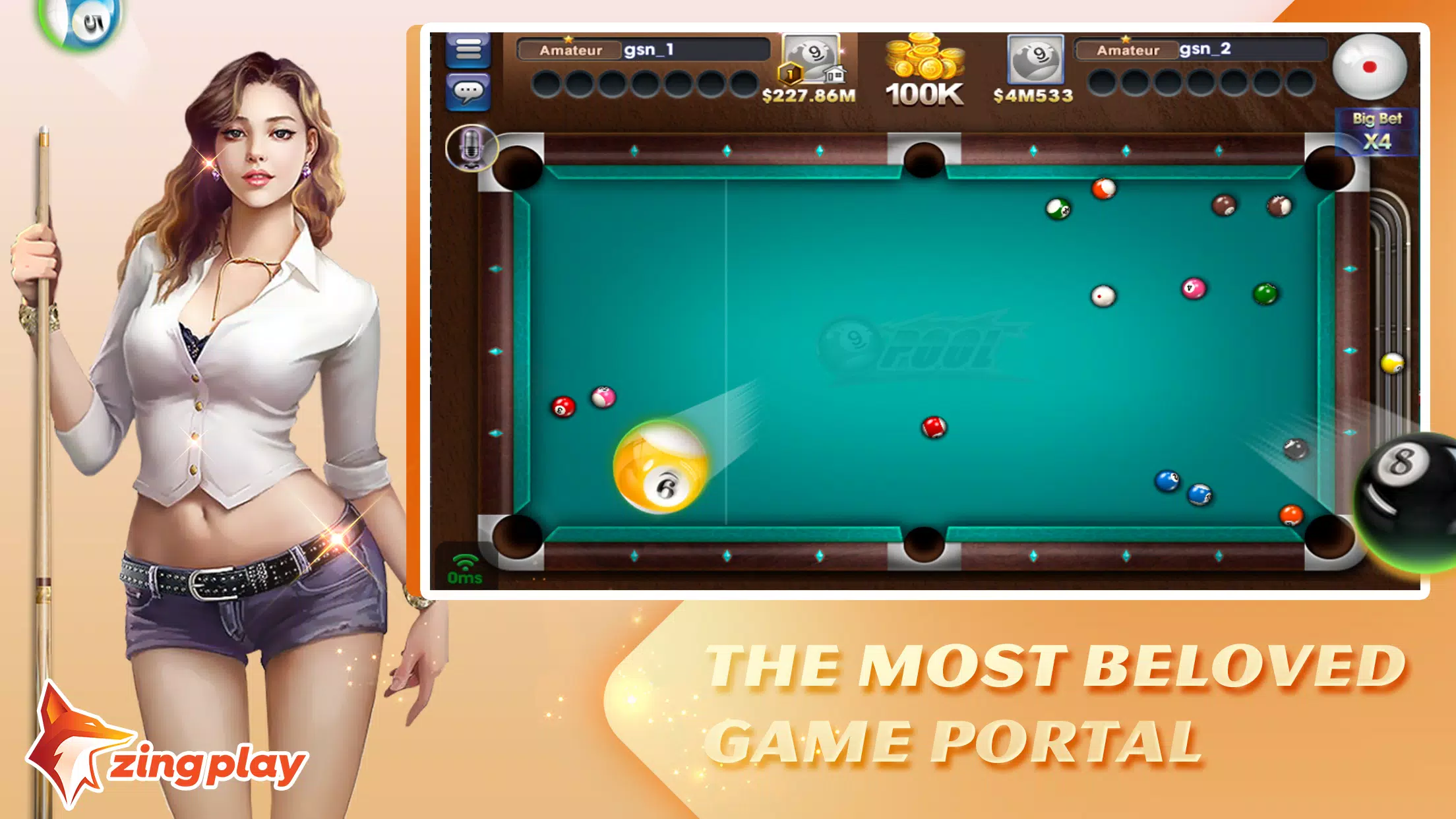 ZingPlay Games: Pool & Casual Schermafbeelding 3