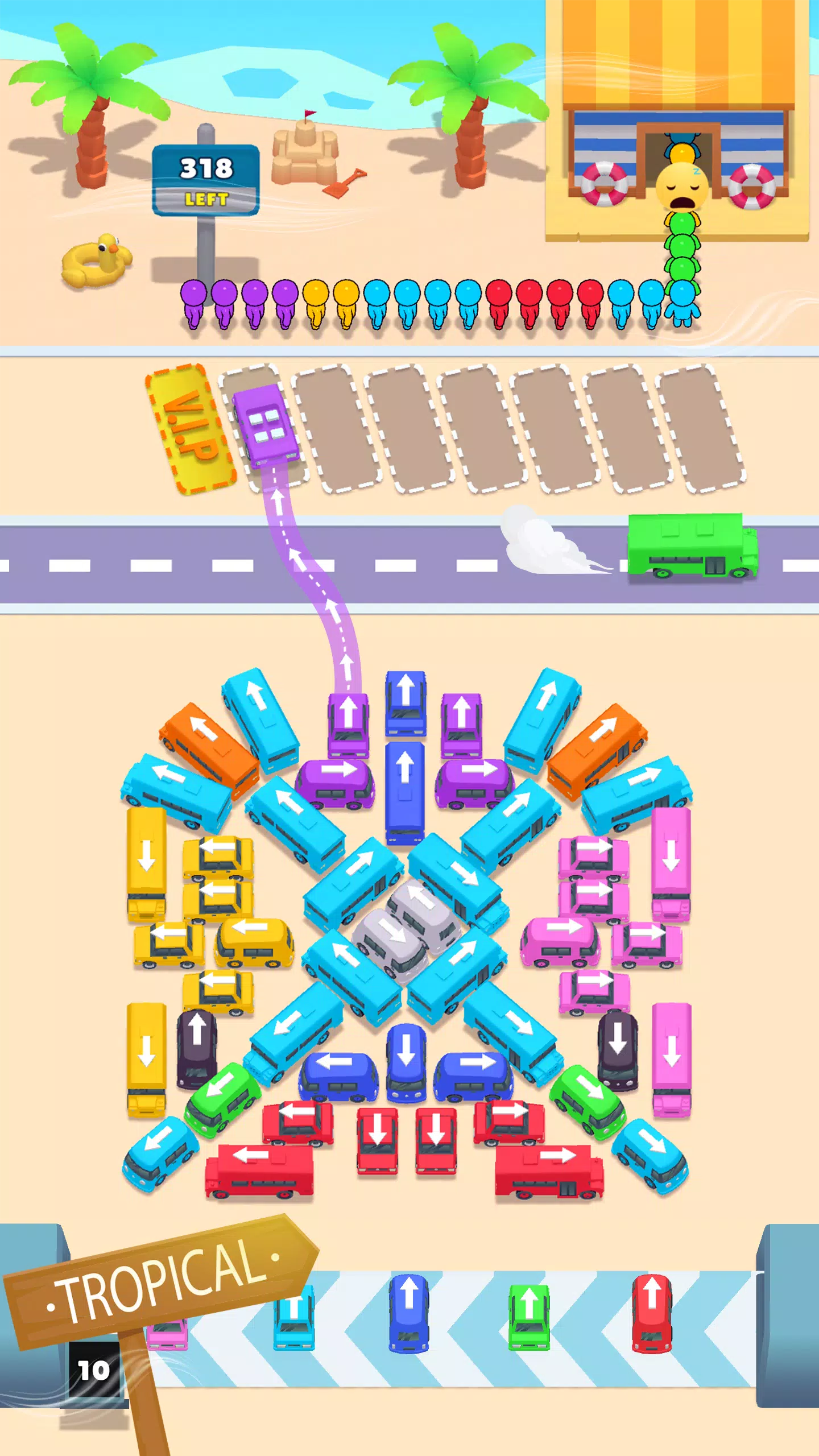 Bus Match Puzzle: Bus Shuffle স্ক্রিনশট 4