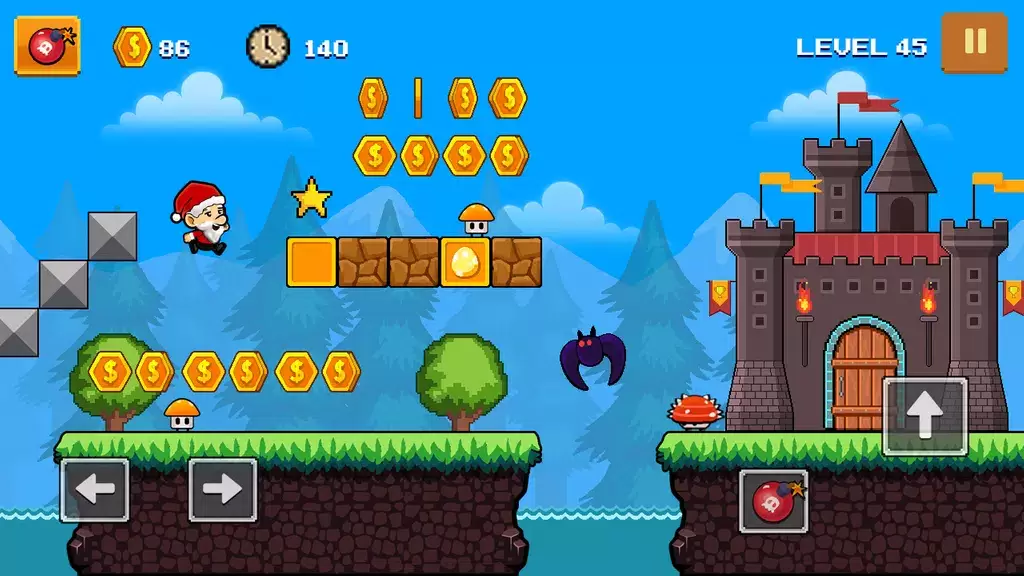 Super Dan’s World - Run Game Zrzut ekranu 2