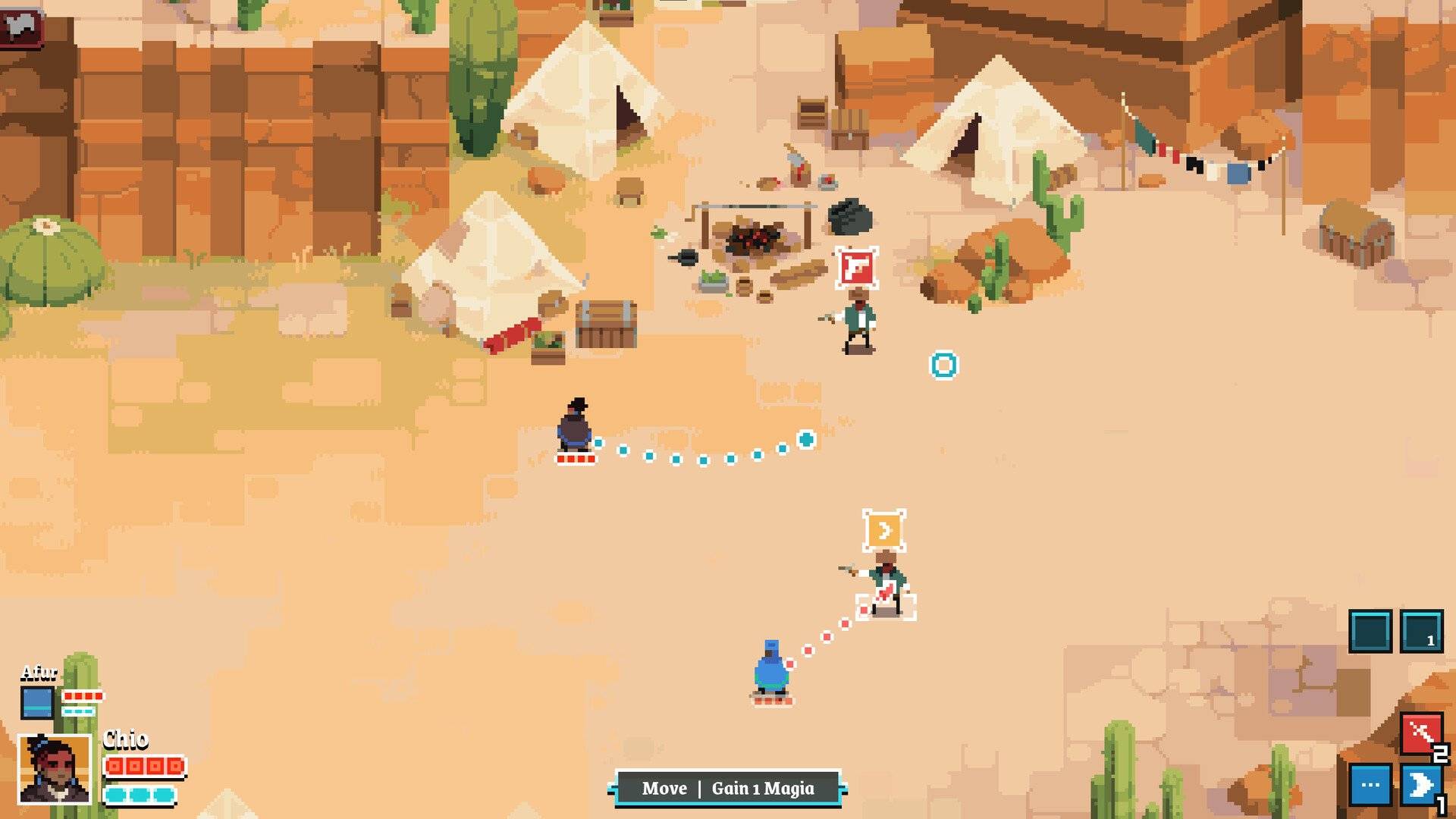 Screenshot de modo de assistência ARCO