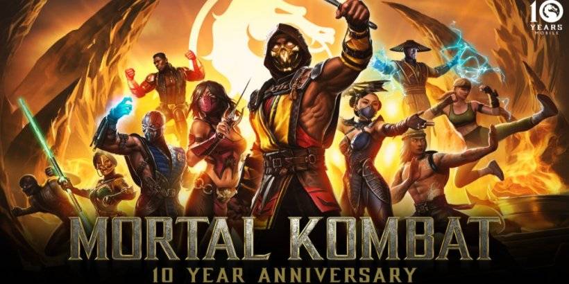 Mortal Kombat Mobile Marks 10 Taon Sa Mk1 Geras, Klassic Skarlet
