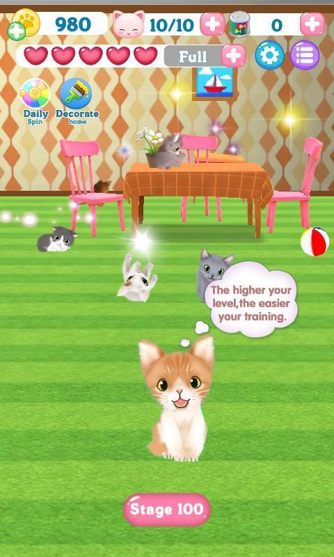Kitten Bubble Ekran Görüntüsü 1