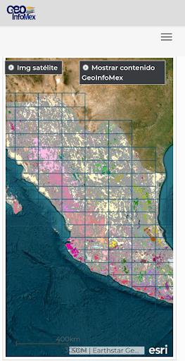 GeoInfoMex ภาพหน้าจอ 3