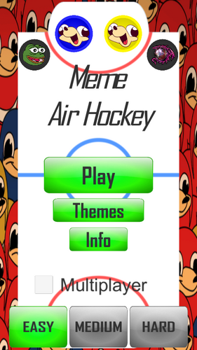 Meme Air Hockey應用截圖第1張