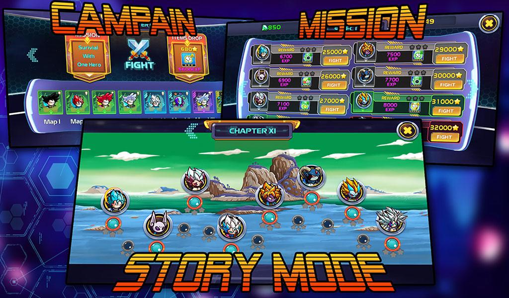 Stickman Warriors Dragon Hero スクリーンショット 4