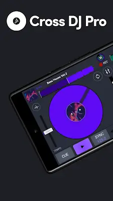 Cross DJ Pro - Mix & Remix Captura de pantalla 1