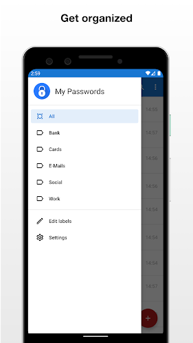 Schermata My Passwords Manager Mod 3