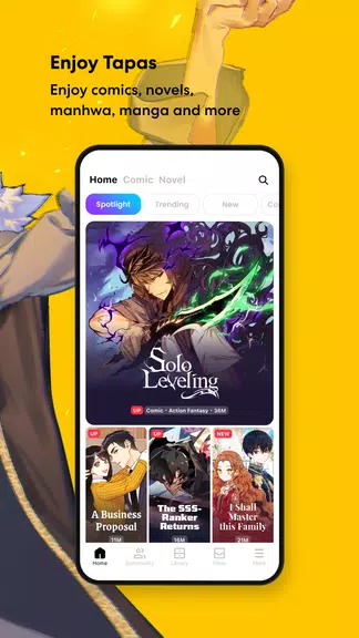Tapas – Comics and Novels應用截圖第2張