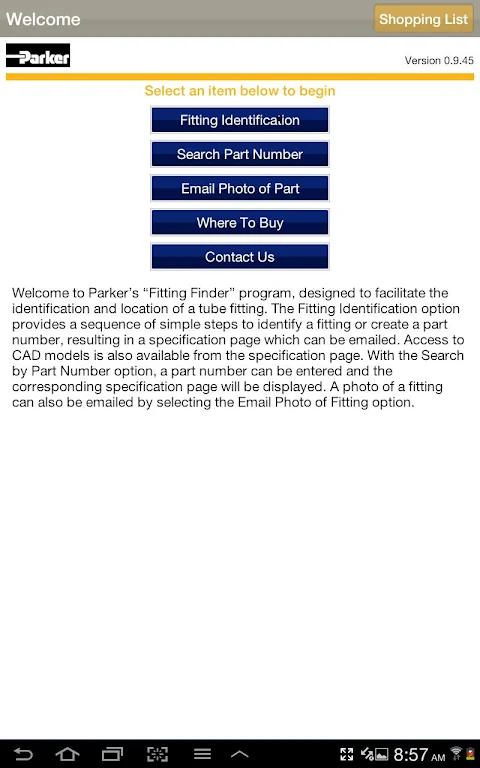 Fitting Finder スクリーンショット 1