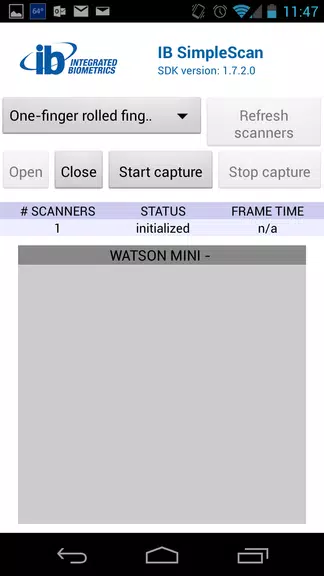 IBSimpleScan Tangkapan skrin 2