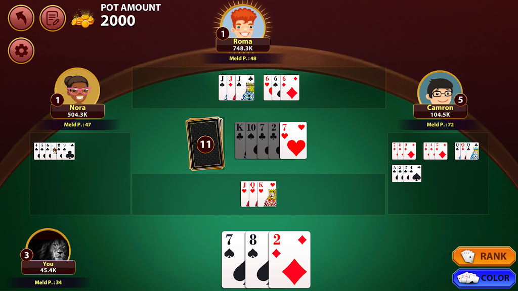 Rummy 500 : The Rummy Game應用截圖第3張