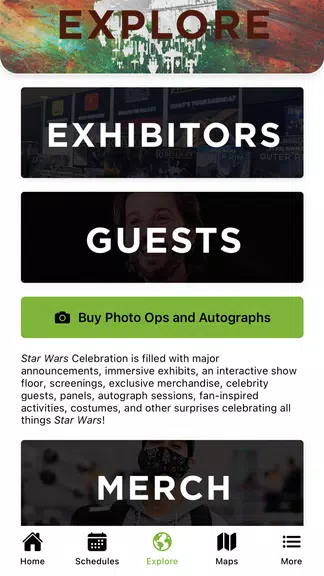Star Wars Celebration Europe Tangkapan skrin 2