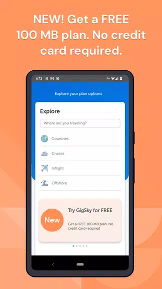 GigSky: Buy eSIM Online Schermafbeelding 1
