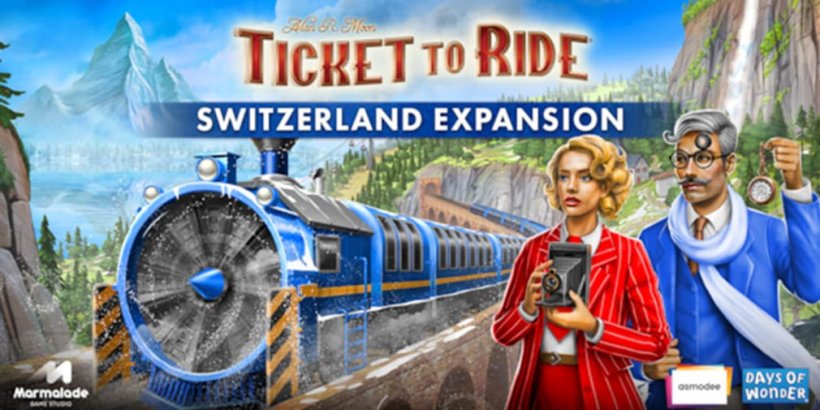 Switzerland Expansion Unveiled for Ticket to Ride