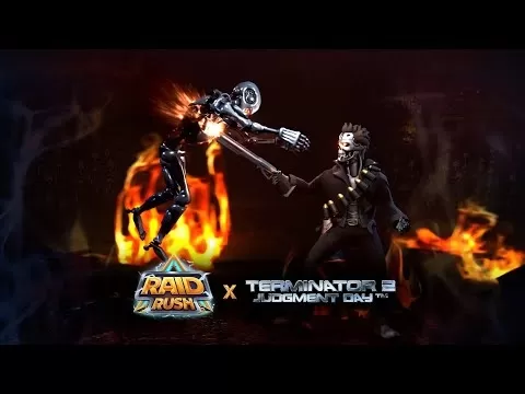 Terminator 2: Judgement Day Raid Rush Crossover