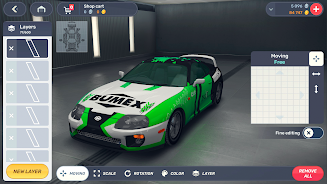 Drag Racing 3D: Streets 2 Tangkapan skrin 2