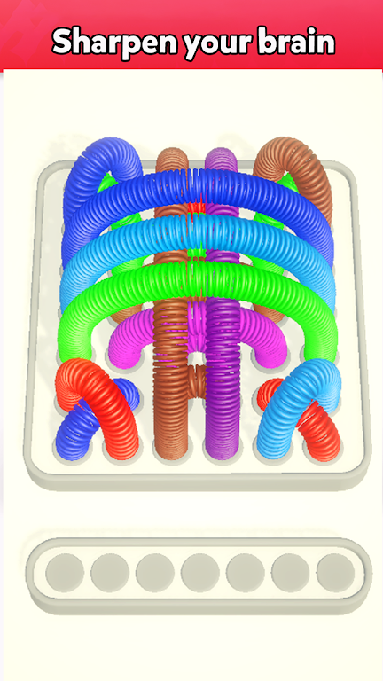 Slinky Jam 3D - Sort puzzle應用截圖第1張