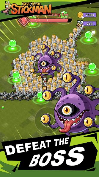 Schermata Savior: The Stickman Mod 3