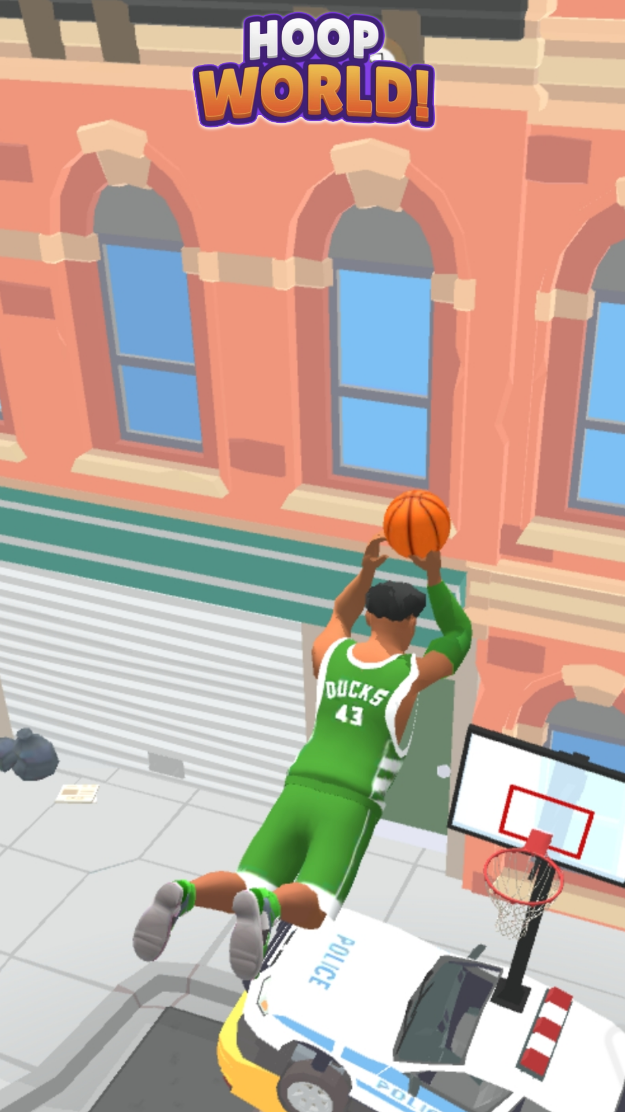 Hoop World: Flip Dunk Game 3D Ảnh chụp màn hình 2