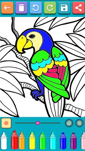 Birds Coloring Games應用截圖第1張