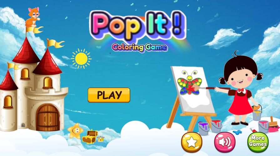 Pop It Fun Coloring Game Screenshot 3