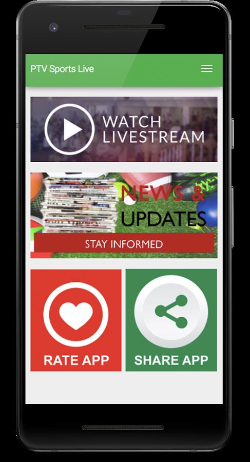 Schermata PTV Sports Live Streaming 2