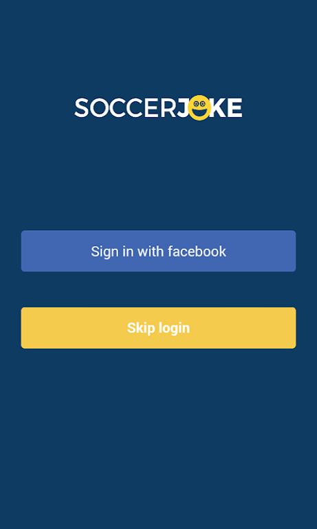 Soccerjoke: Football Jokes Captura de pantalla 1