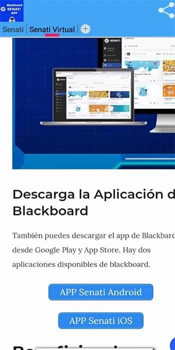 Senati Blackboard Tangkapan skrin 4