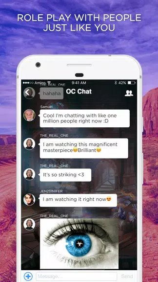 Virtual Space Amino - Geeks RP Ảnh chụp màn hình 2