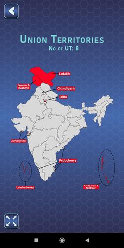 India Mapper-(India Map Game) Ảnh chụp màn hình 2