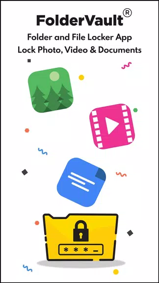 Folder, File & Gallery Locker ภาพหน้าจอ 1