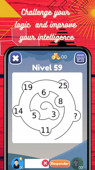 IQ Test: Logic brain training Captura de pantalla 4