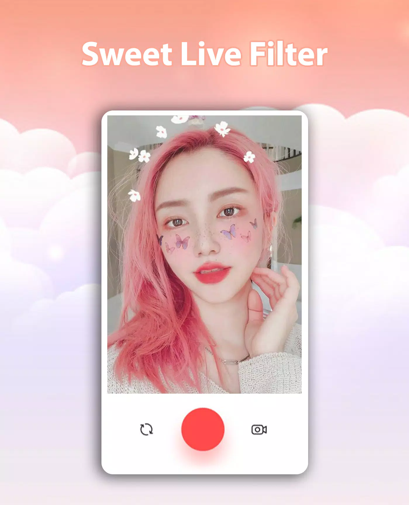 Schermata Sweet Live Filter 4