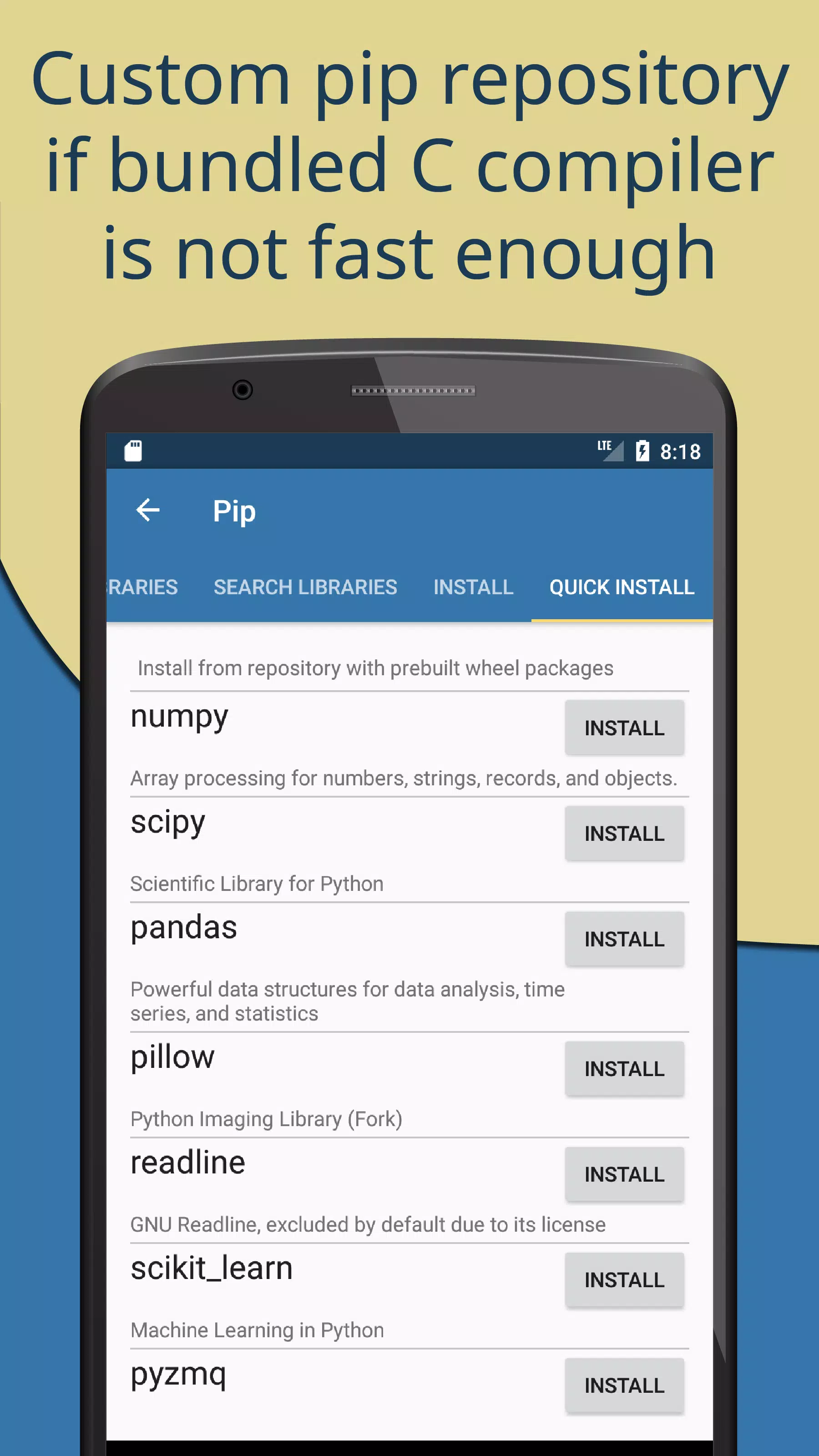 Pydroid 3 - IDE for Python 3应用截图第4张