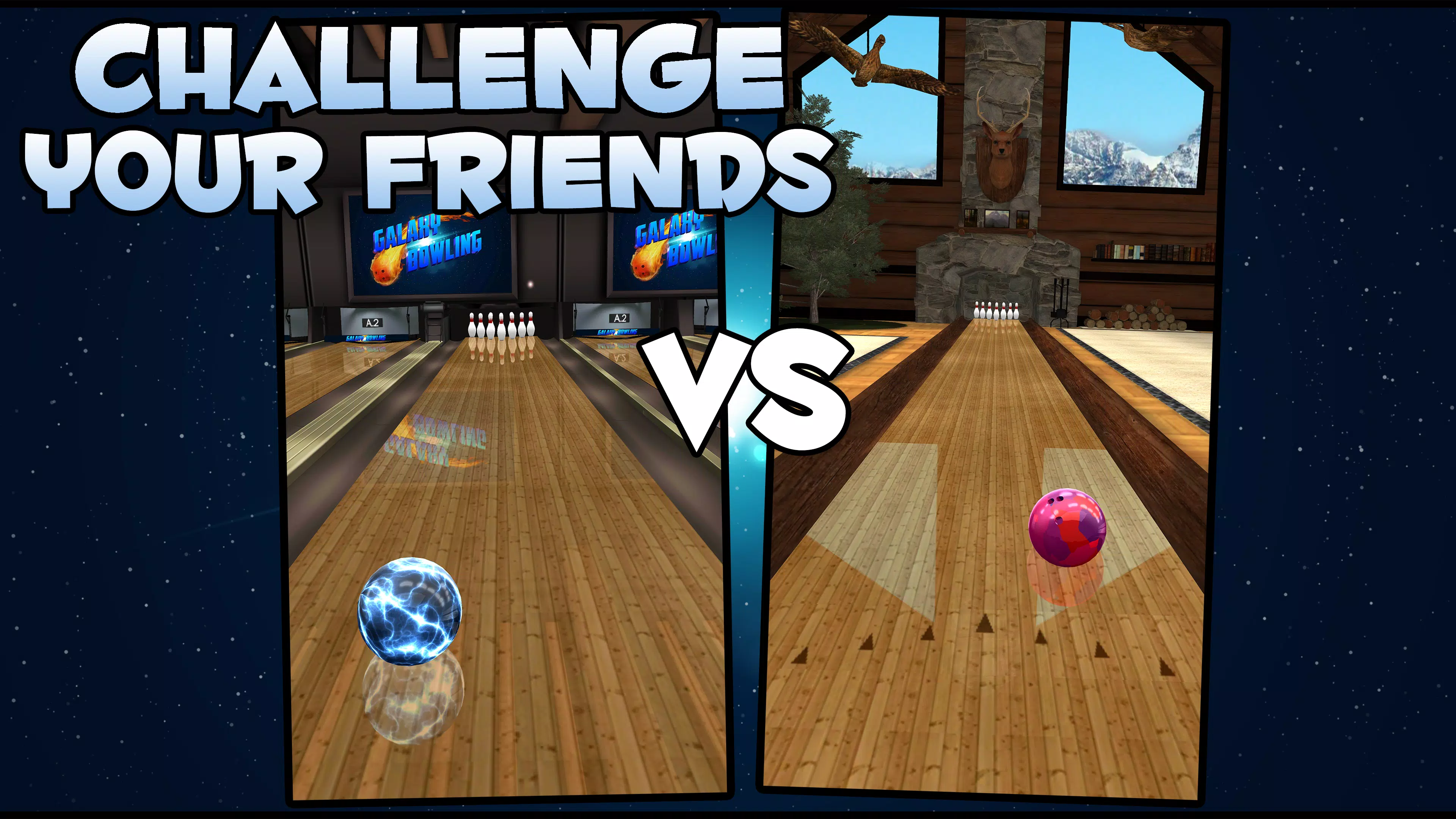 Galaxy Bowling 3D 스크린샷 2