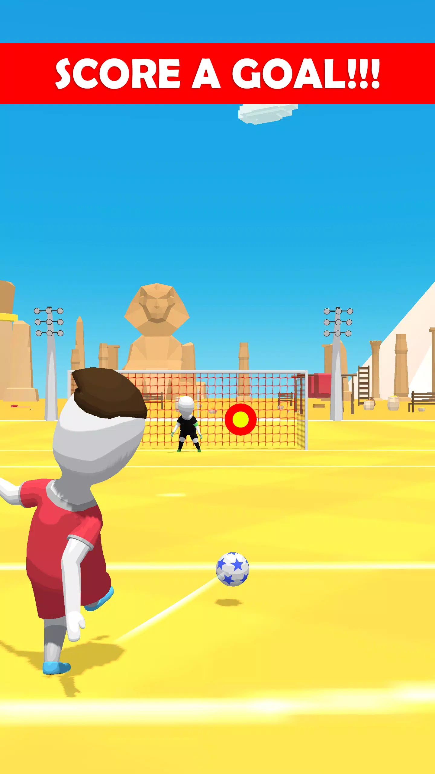 Stickman Freekick Capture d'écran 2