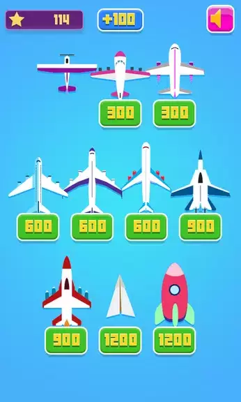 Plane Racing Game For Kids Скриншот 3