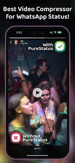 Pure Status 스크린샷 3